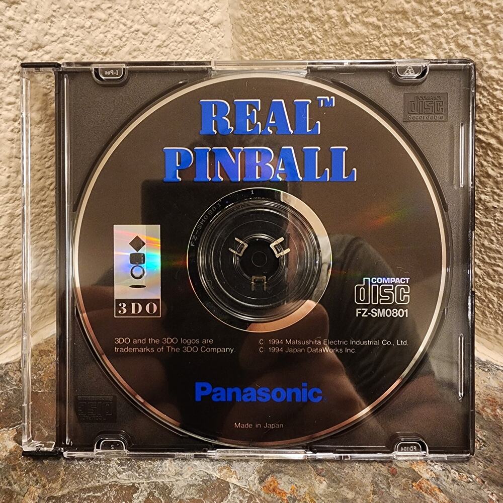 Game - Real Pinball - 3DO - Panasonic